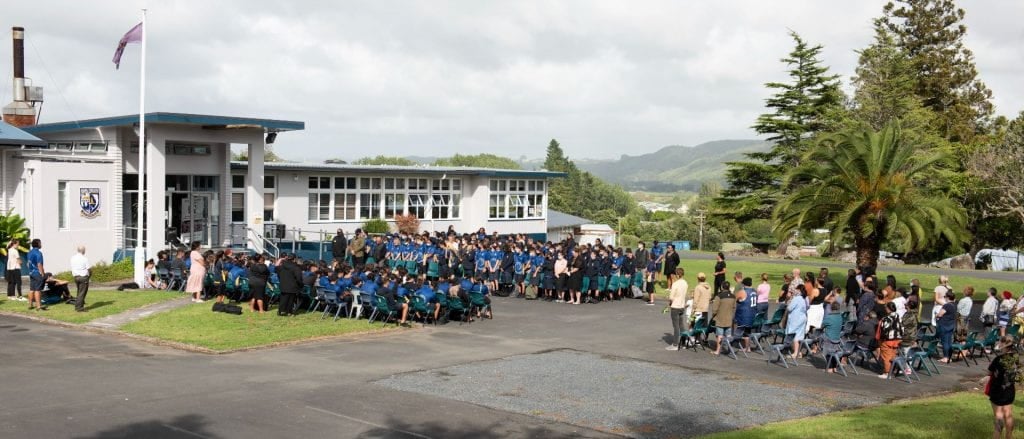 School powhiri